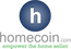 homecoin stacked logo.
